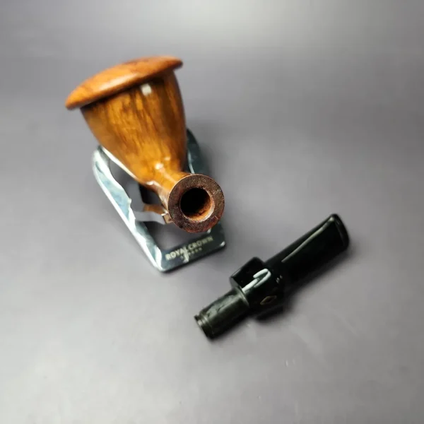 Brebbia Calabash Argento 2 Smooth Estate Briar Pipe, Italian Estates - Image 12