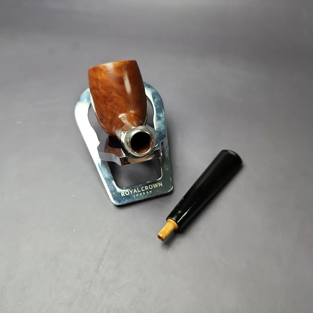 A. Oppenheimer & Co Keystone Smooth Billiard Estate Briar Pipe, English Estates - Image 11