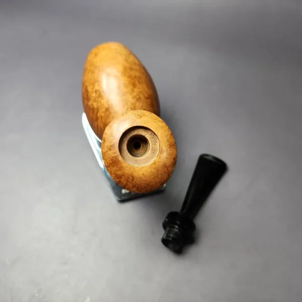 Kurt Huhn Smooth Egg Estate Briar Pipe, Unsmoked - Image 12