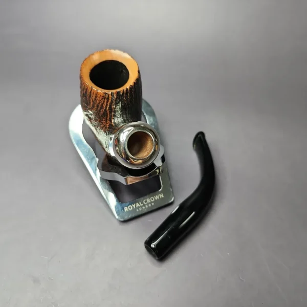 Peterson Arklow 304 Sandblasted Oom Paul Sitter Briar Pipe, New - Image 12