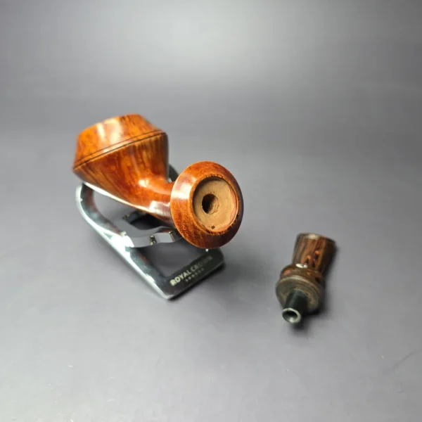 SU Pipes Smooth "Bo Nordh Bulldog" Handmade Briar Pipe, New - Image 13