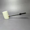 MBSD Meerschaum Deluxe Smooth Poker Block Meerschaum Pipe, New - Image 2