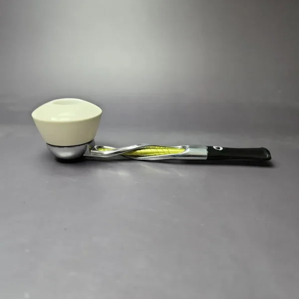 Falcon Shillelagh Green w/ Smooth MBSD Meerschaum Bowl Pipe, New - Image 2
