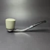 Falcon Classic Bent with MBSD Meerschaum Block Meerschaum Bowl Pipe, New - Image 2