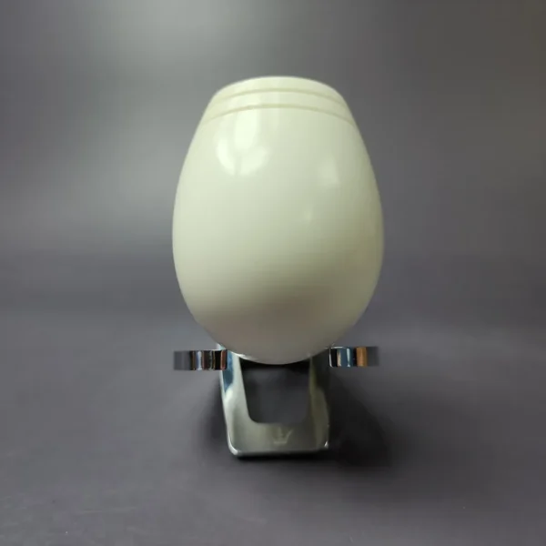 MBSD Meerschaum Silver Reverse Calabash Egg Block Meerschaum Pipe, New - Image 4
