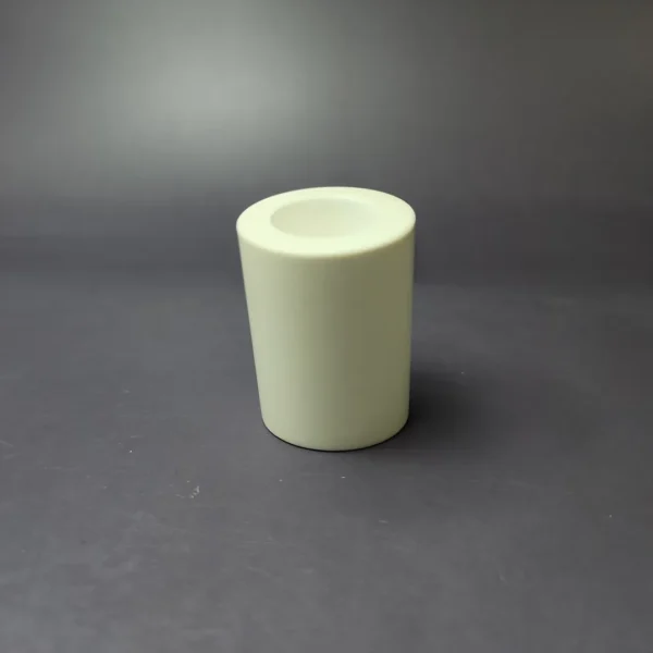 MBSD Meerschaum Deluxe Smooth Poker Block Meerschaum Pipe, New - Image 4