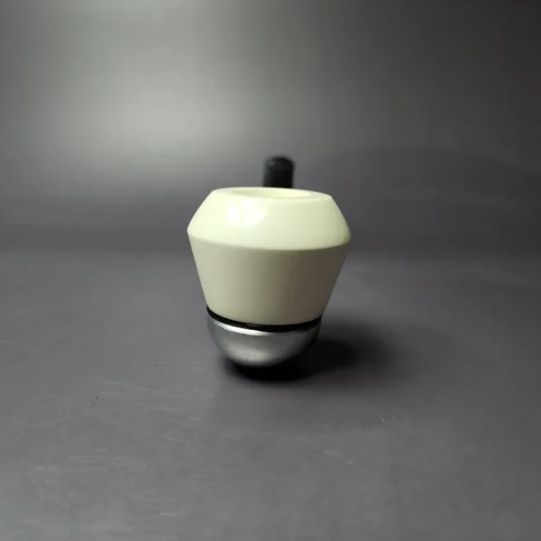 Falcon Standard Multipurpose w/ MBSD Meerschaum Rhodesian Block Meerschaum Bowl Pipe, New - Image 4