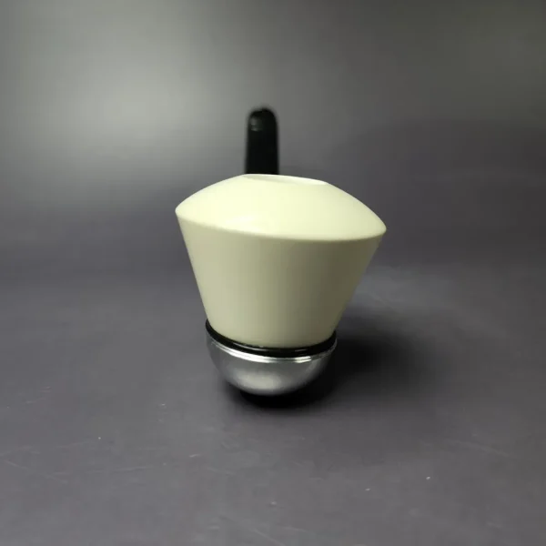 Falcon Chrome Dental w/ MBSD Meerschaum Dublin Block Meerschaum Bowl Pipe, New - Image 4