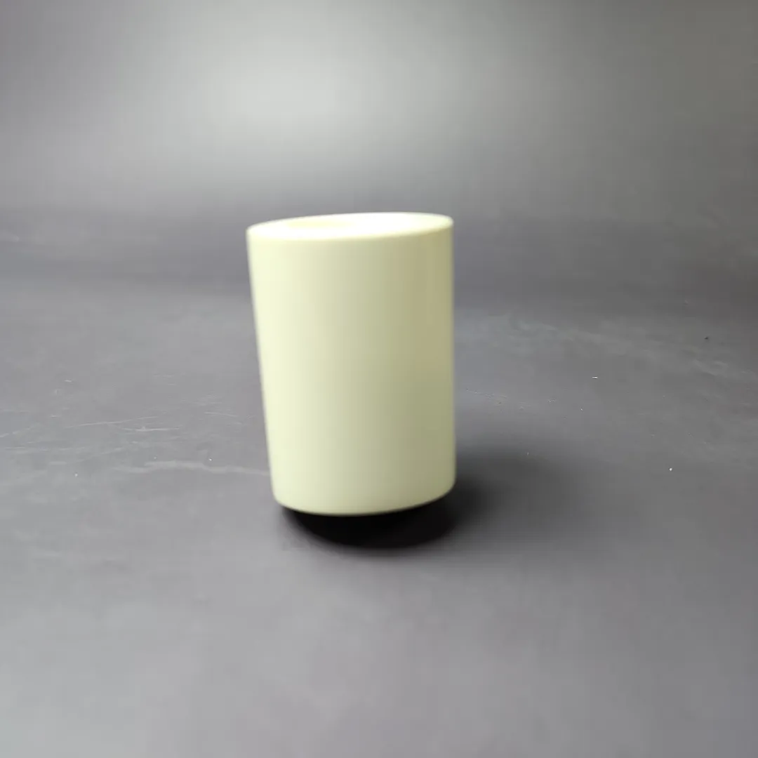 MBSD Meerschaum Deluxe Smooth Poker Block Meerschaum Pipe, New - Image 4