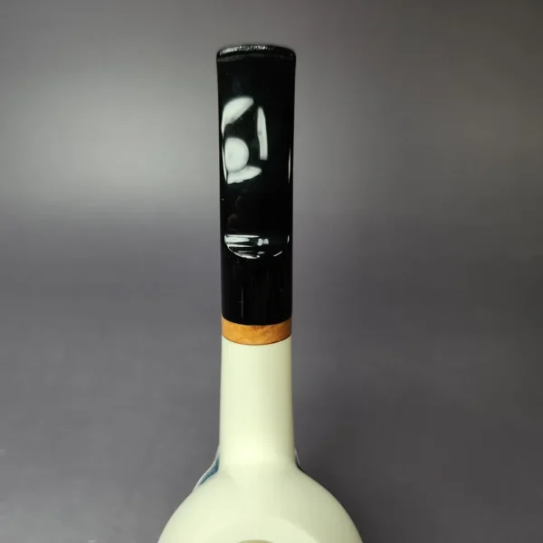 MBSD Meerschaum Deluxe XL Smooth Egg Block Meerschaum Pipe, Briar-Mortise, New - Image 6