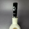MBSD Meerschaum Silver Reverse Calabash Egg Block Meerschaum Pipe, New - Image 6