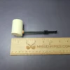 MBSD Meerschaum Deluxe Poker Translucent Block Meerschaum Pipe, New - Image 6