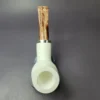 MBSD Meerschaum Silver "Beehive Brandy" Block Meerschaum Pipe, New - Image 7