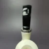 MBSD Meerschaum Silver Smooth Vase Rev Calabash Block Meerschaum Pipe, New - Image 7