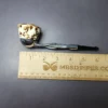 Falcon Shillelagh Chrome w/ MBSD Meerschaum Smooth Dublin Bowl Pipe, New - Image 7