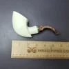 MBSD Meerschaum Silver Reverse Calabash Pickaxe Block Meerschaum Pipe, New - Image 8