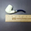 MBSD Meerschaum Deluxe Silver Brandy Block Meerschaum Pipe, Briar-Mortise, New - Image 8