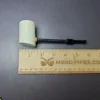 MBSD Meerschaum Deluxe Smooth Poker Block Meerschaum Pipe, New - Image 9