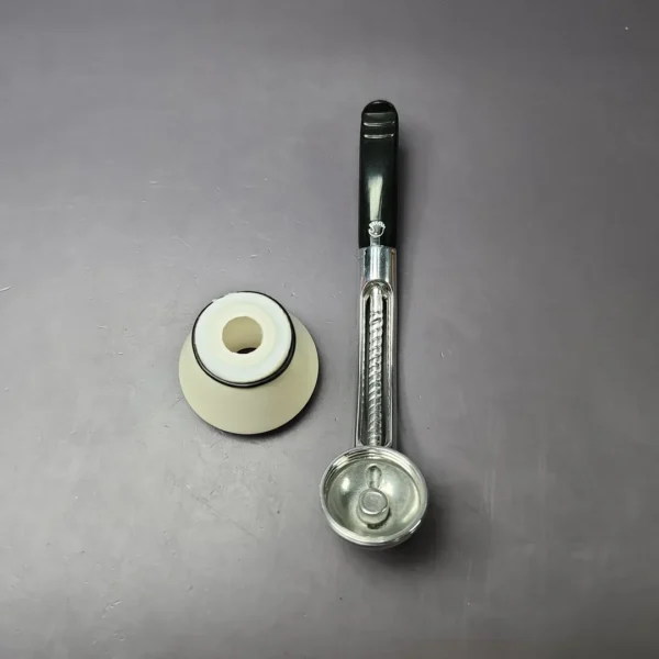 Falcon Chrome Dental w/ MBSD Meerschaum Dublin Block Meerschaum Bowl Pipe, New - Image 9