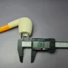 Astleys Meerschaum Smooth Bent Billiard Estate Block Meerschaum Pipe, Unsmoked - Image 9