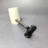 MBSD Meerschaum Deluxe Smooth Poker Block Meerschaum Pipe, New - Image 10