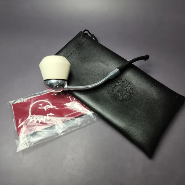 Falcon Standard Multipurpose w/ MBSD Meerschaum Rhodesian Block Meerschaum Bowl Pipe, New - Image 10