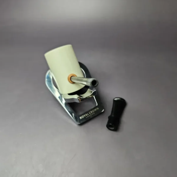 MBSD Meerschaum Deluxe Smooth Poker Block Meerschaum Pipe, New - Image 11