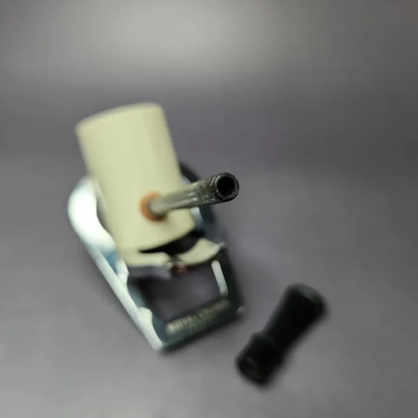MBSD Meerschaum Deluxe Smooth Poker Block Meerschaum Pipe, Briar-Mortise, New - Image 11