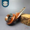 Walt Cannoy 10th Anniversary Cardinal House Langford Porkpie Eskimo Handmade Briar Pipe, New