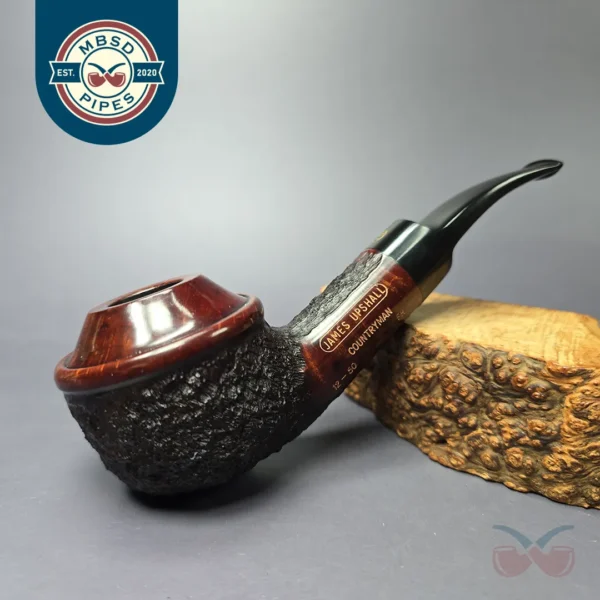 James Upshall Limited Edition Countryman Rhodesian Estate Briar Pipe, Unsmoked
