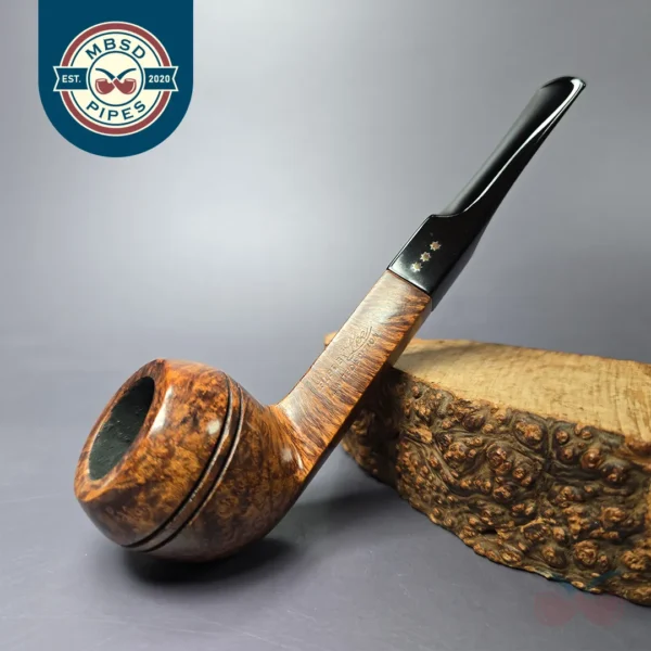 Pipe by Lee 3 Star Smooh Bulldog Estate Briar Pipe, American Estates