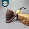 HS Studio Sandblasted "Bo Nordh Ramses" w/Boxwood Estate Briar Pipe, Unsmoked
