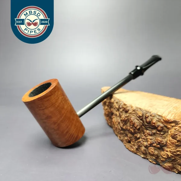 Eltang Basic by Tom Eltang Smooth Poker Estate Briar Pipe, Unsmoked