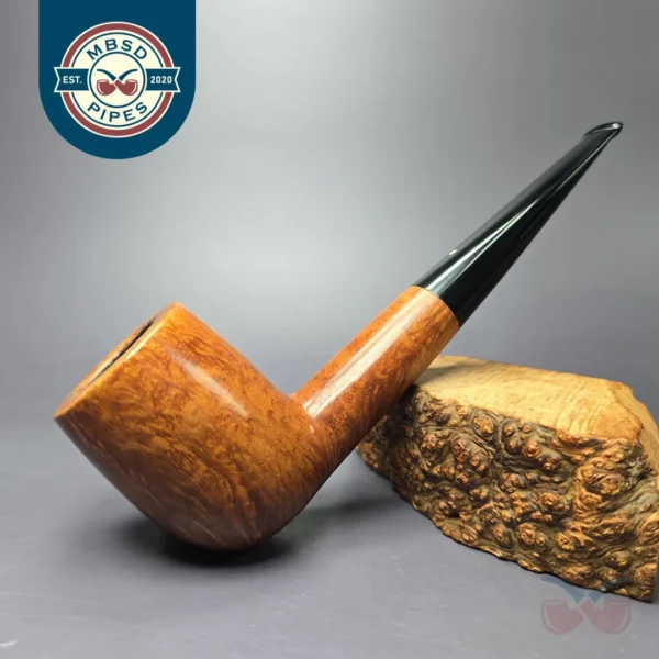 Dunhill 1966 Root Briar ODA 835 Smooth Billiard Estate Briar Pipe, English Estates
