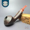 Bonsai Pipes Sandblasted Rhodesian Handmade Briar Pipe, 9mm, New