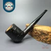 BST (Todd Bannard) Sandblasted Billiard Estate Briar Pipe, Unsmoked