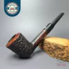 James Upshall Bark EXL Partially Rusticated Dublin Estate Briar Pipe, Unsmoked