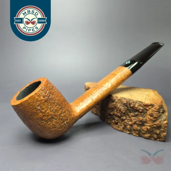 Sasieni Four Dot Ruff Root 44G King Size Lumberman Estate Briar Pipe, English Estates