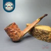 Savinelli Estella 814 KS Rusticated Canadian Estate Briar Pipe, Italian Estates