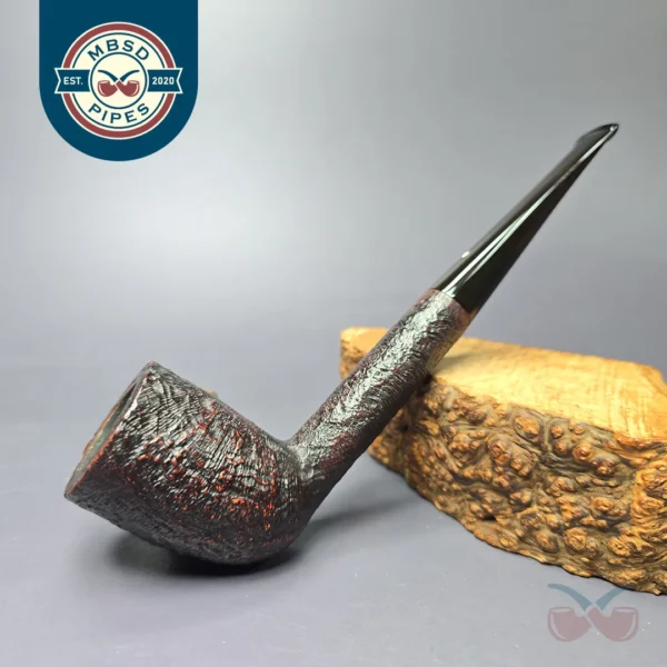 Dunhill 1960 Shell Briar 137 Sandblasted Dublin Estate Briar Pipe, English Estates
