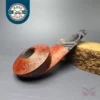 Eclesias Pipes Sandblasted Eskimo Handmade Briar Pipe, New