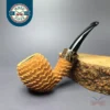 Eclesias Pipes “Dragon Scale” Sandblasted Acorn w/ Wenge Handmade Briar Pipe, New