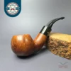 Peterson K Briar 02S Partially Rusticated Apple Estate Briar Pipe, Irish Estates