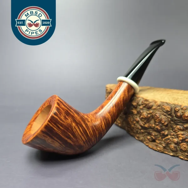 Soren Eric Andersen Smooth Horn w/ Mammoth Estate Briar Pipe, Unsmoked