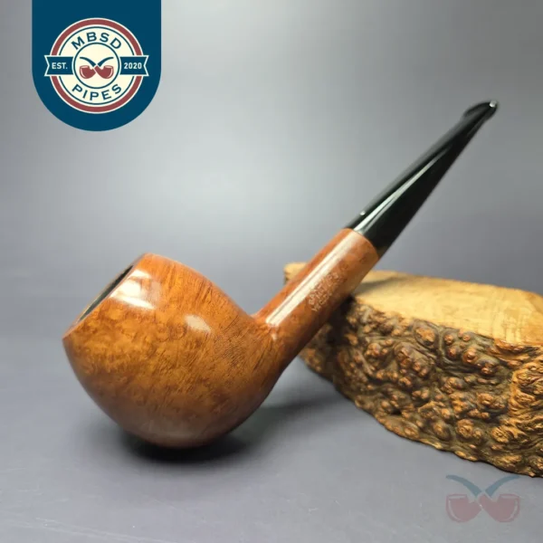 Barling's Make YOW 266 EXEXEL Smooth Apple Estate Briar Pipe, English Estates