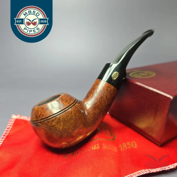 GBD Midnight 9438 Smooth Bullmoose Estate Briar Pipe, English Estates