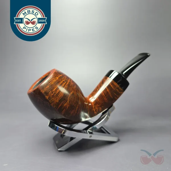 Ian Barnes Smooth Cobra Estate Briar Pipe, Unsmoked