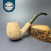 Pipe Tristan Natural Sandblast "LC" Handmade Briar Pipe, New
