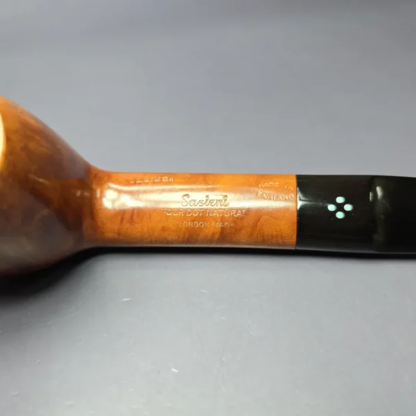Sasieni Family Era Four Dot Natural Bristol Lumberman Estate Briar Pipe, English Estates - Image 2