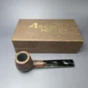 Ascorti KS Sandblasted Brandy Estate Briar Pipe, Italian Estates - Image 2